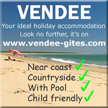 Vendee holiday rentals, cottages, gites and villas with pools